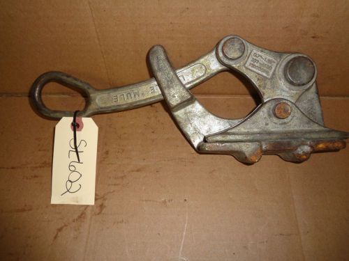 LITTLE MULE WIRE GRIP PULLER TUGGER .7 to 1.25&#034; 12,000 LBS  - SL602