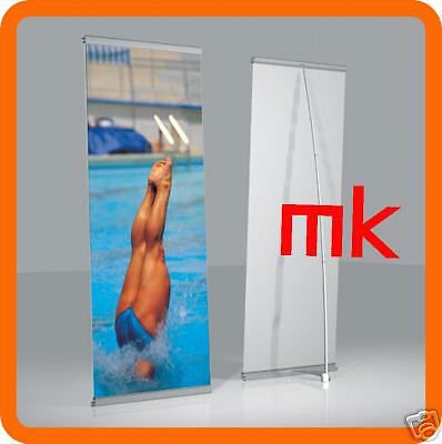 Pro banner stand telescopic roll up 36*82&#034; + free print for sale