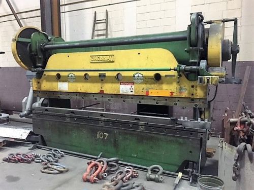 135 ton cincinnati mechanical press brake 5-90x10 (29436) for sale