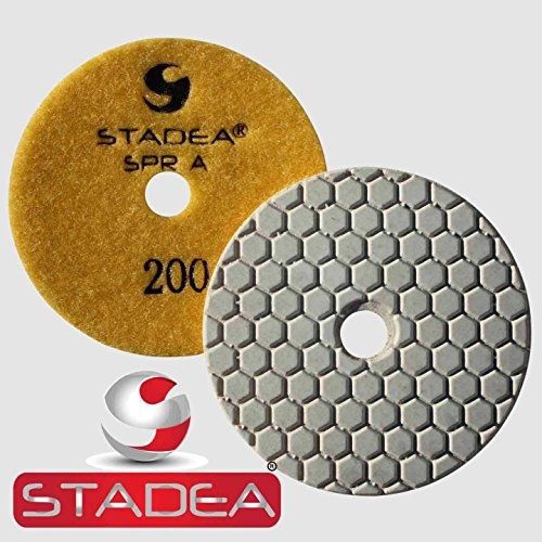 Stadea DPPD04SPRA200G1P Dry Marble Diamond Polishing Pad for Marble Granite
