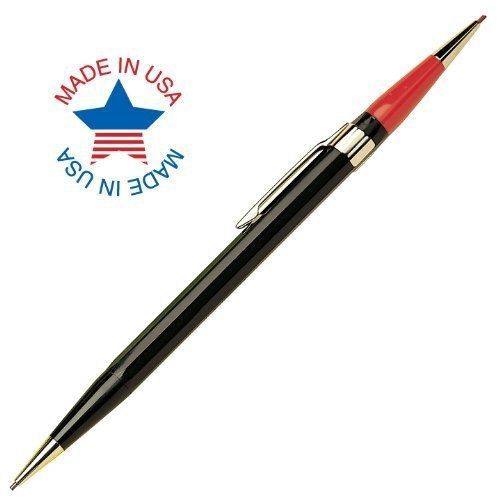 AutoPoint Inc. Autopoint? Twinpoint? Pencil, 1.1mm, Black Tip, Red Tip, Black