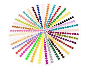 Chromalabel.com &#034;the 38 collection&#034; | 38 assorted colors of 1/2&#034; color-coding for sale