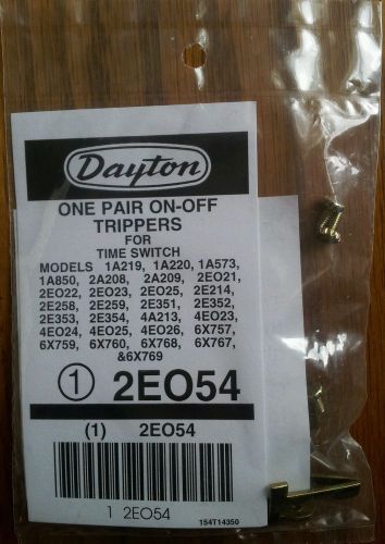 Dayton 2E054 One Pair ON-OFF Trippers For Time Switch