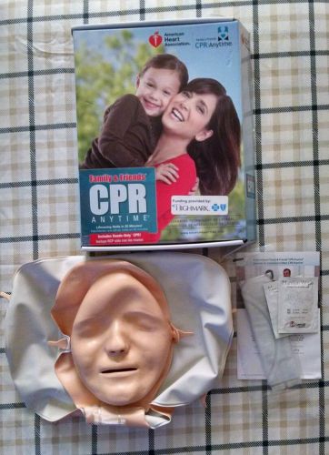 CPR Anytime home practice system (missing DVD)