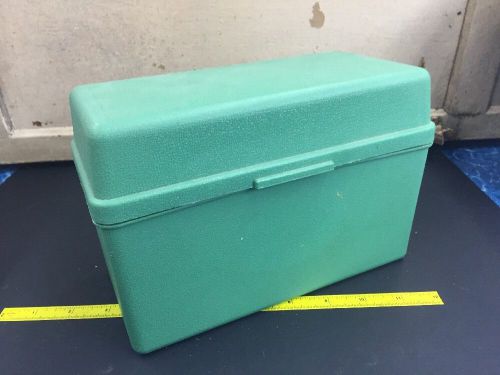 5&#034; X 8&#034; Index Card File Box Recipe Box Plastic Office Products