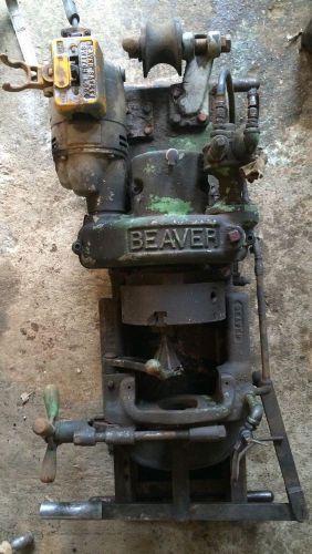 Vintage portable Beaver pipe threader Model E