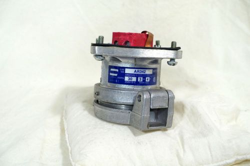 CROUSE-HINDS AR342 30A 600V 3W 4P M72 ARKTITE RECEPTACLE (3G3)