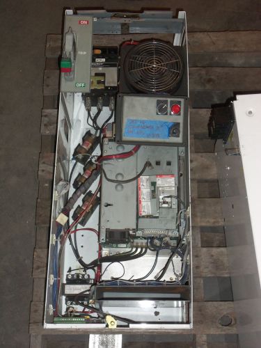 Square d model 6 30 amp breaker 10hp vfd ac drive mcc bucket altivar no door for sale