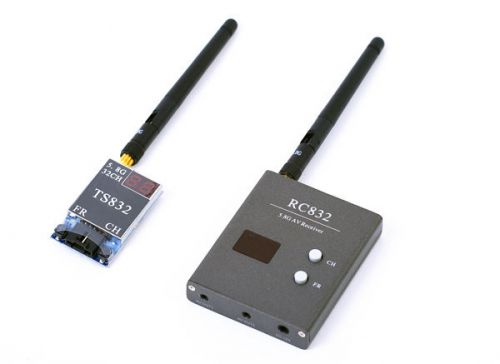 Ts832 + rc832 32ch 5.8g 600mw 5km wireless audio video transmitter tx fpv for sale