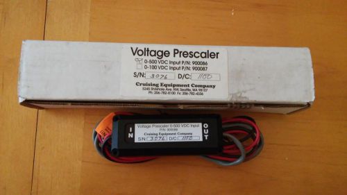 Voltage Prescaler Cruising Equipment Company 0-500vdc