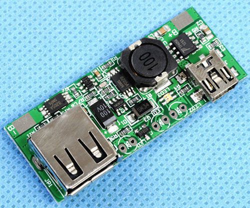 3.7V Li-ion Battery Mini USB to USB A Power Apply Module 5V 1A Charge Module new
