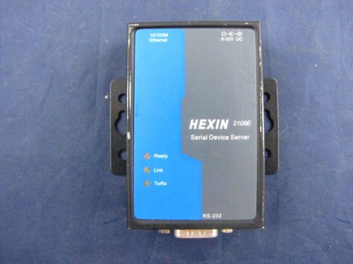 HEXIN 2108E Serial Device Server RS-232 to 10/100M Ethernet