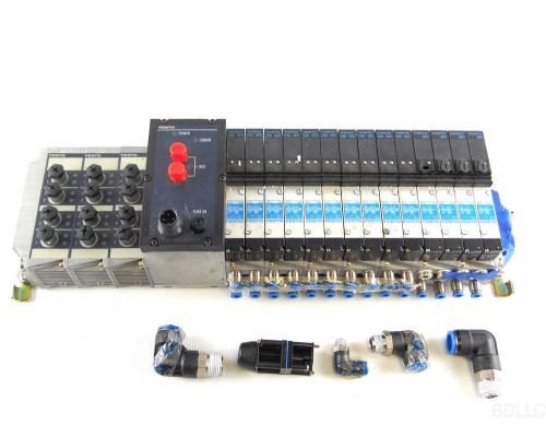 FESTO IEPA-03-04 0-LR Assembly VIFB-03-B Valve Manifold Block Bus Control IF