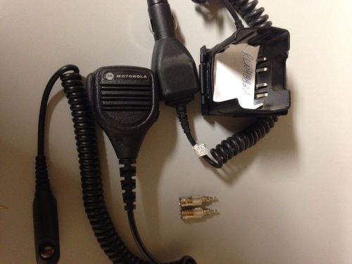 Motorola Pmmn4021 Microphone Rln4883a Charger