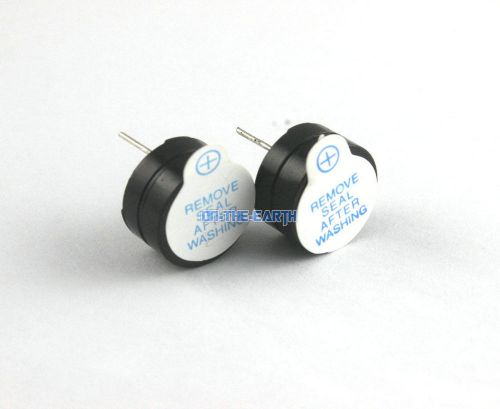 40 Pcs 12x6.5mm 5V Active Buzzer Magnetic Separated Continous Beep Alarm Ringer