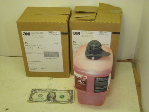 NEW NIB LOT OF 2 3M GENERAL PURPOSE CLEANER CONCENTRATE 8L MAKES 35 GALLONS