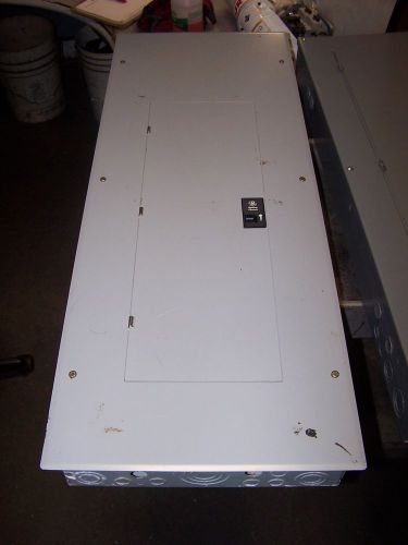 Ge 200 amp main lug electrical panel 208y/120 vac 42 circuit 3 ? 4 wire for sale