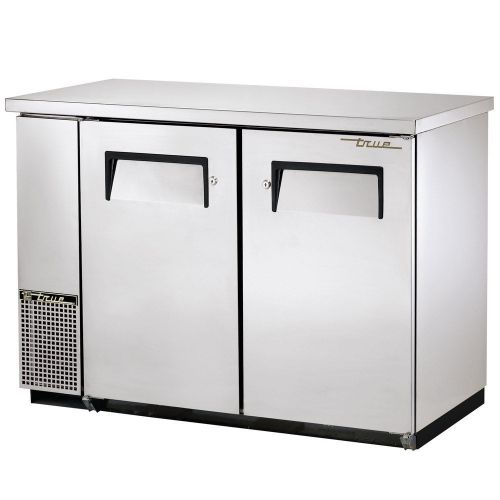 NEW TRUE TBB-24-48-S 49&#034; Stainless Steel Back Bar Refrigerator 24&#034;