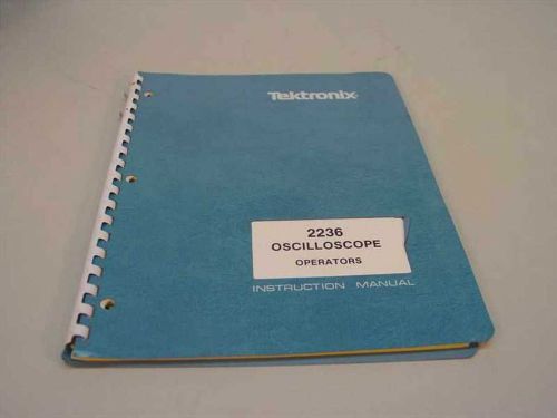 Oscilloscope Operators manual - Tektronix 2239