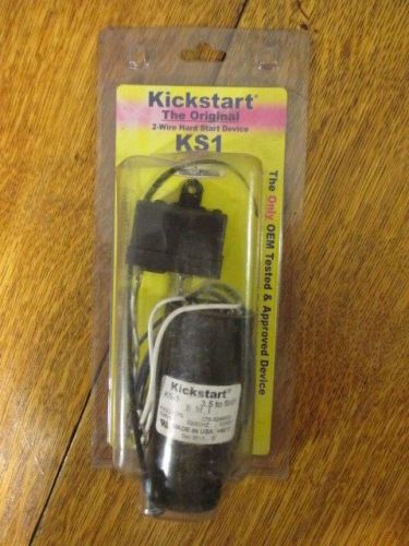 Kickstart ks1 hvac hard start capacitor 3.5 to 5hp new for sale