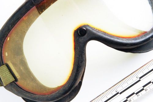 Vintage Steam Punk Halloween Costume Goggles Plastic Lens adjustable