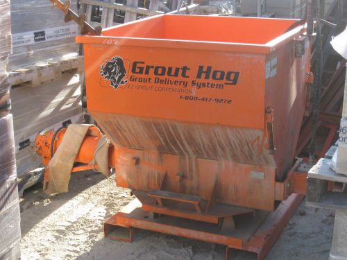 Grout Hog Delivery System Construction Masonry Walls Block Building Transport