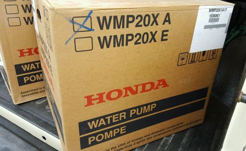 Honda 163cc 2 in. NPT 220 GPM Multi-Purpose Pump WMP20X Honda 163cc 2 in. NPT