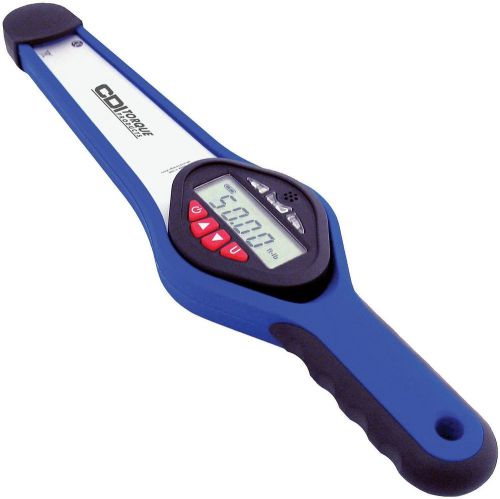 CDI Torque 501ED-CDI 1/4in Electronic Dial Wrench, 5 to 50in lbs, New