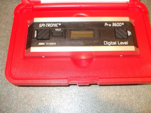 SPI Spi-Tronics 31-040-9 Digital Level SPC Output Pro 3600