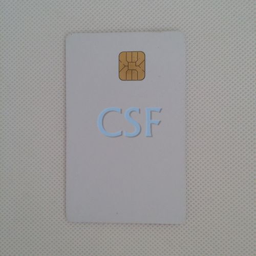 50 pvc inkjet card with chip &amp; magnetic strip for access control, banking card for sale