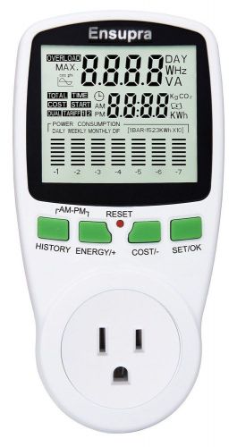 Ensupra Electricity Usage Monitor Power Meter Reduce Your Energy Costs
