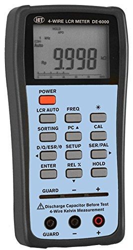 De-6000-kit programmable handheld lcr meter with accessories for sale