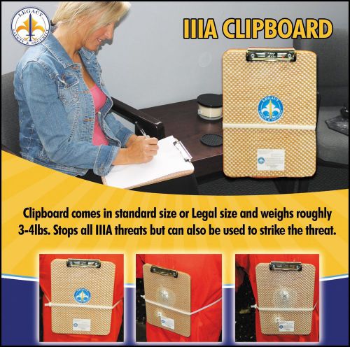 Iiia clipboard - legacy safety &amp; security for sale