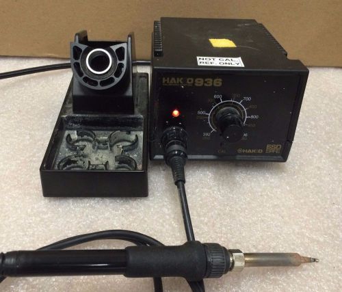 HAKKO 936 SOLDERING STATION W/ STAND AND SOLDERING IRON PENCIL