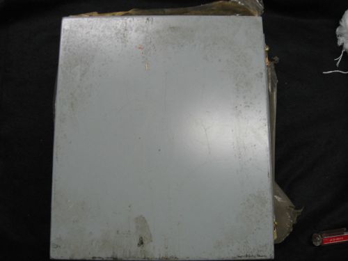 Hoffman J-58 Cut-Out Box - Enclosure - Type 12 &amp; Type 13 - 14 x 12 x 6 in. - NOS