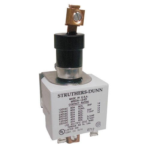Struthers-Dunn M60A-24A Relay 24VAC 60A SPST-NO , US Authorized Dealer