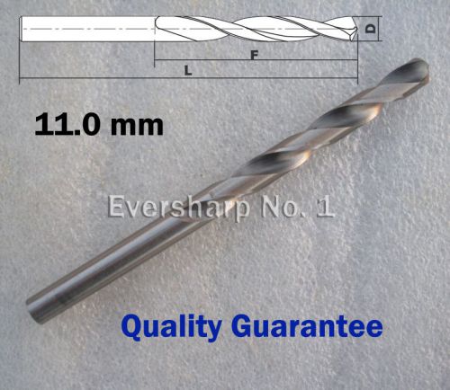 Quality Guarantee 1pcs Straight Shank HSS Twist Drill Bits Dia 11.0 mm(.4331&#034;)