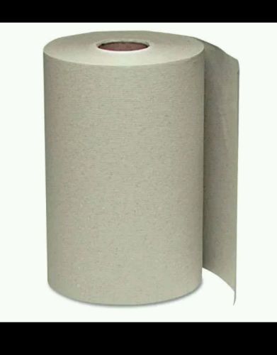 Windsoft 108 Nonperforated Paper Towel Roll, 8 x 350, Natural Case of 12