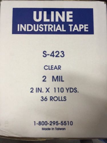 36 Rolls Of Clear Tape S-423 FAST FREE SHIPPING!!  OBO