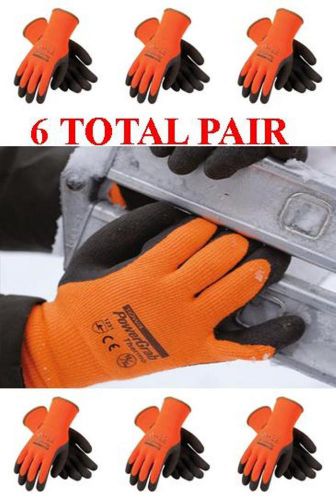 PIP PowerGrab Thermo Lined Winter Work Glove - #41-1400 - Choose Size - 6 PAIR