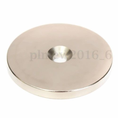 1x n52 countersunk ring magnets disc hole 6mm rare earth neodymium magnet 50*5mm for sale