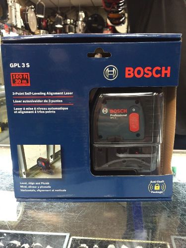 Bosch GPL 3 S - 3 Point Self-Leveling Alignment Laser