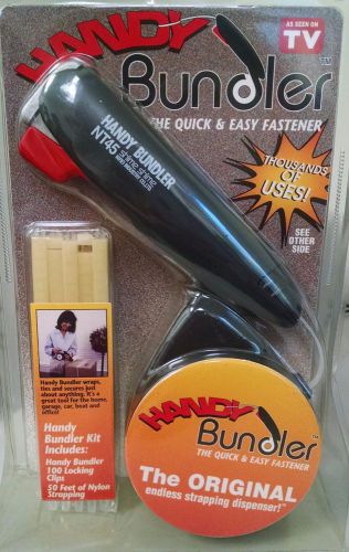 Handy bundler as seen on tv cable tie locking clips for sale
