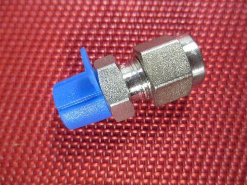 Brennan® 1/4&#034;tube od x 1/8&#034;npt male pipe 316 stainless steel straight connector for sale