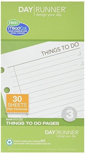 Day Runner Things To Do Pages (013-232)