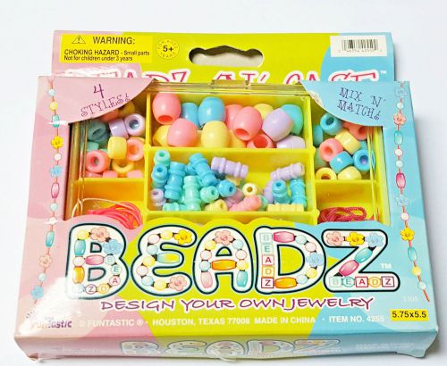 DIY Plastic Bead Craft Box Jewel Girl Princess Birthday Party Favors Home Craft