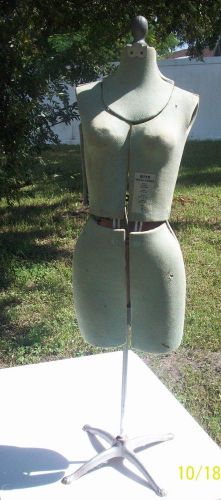 FREE SHIPPING Vintage Sewing Dress Form by Rite  Mannequin Adjustable Cast Iron