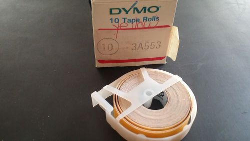 DYMO Yellow label tape 5306-07. 1 Roll