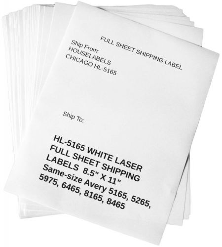Label Lines HouseLabels (400 Sheets; 400 Labels), Fits Template for 5165, 1-UP
