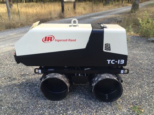Ingersoll rand tc-13, remote trench roller, 440 hrs,compactor, vibratory, wacker for sale